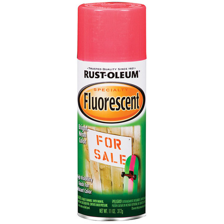 Rust-Oleum 11 Oz Pink Specialty Fluorescent Spray 1959830